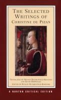 Portada de The Selected Writings of Christine de Pizan