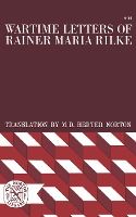 Portada de Wartime Letters of Rainer Maria Rilke