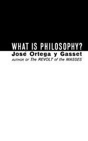 Portada de What Is Philosophy?