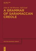 Portada de A Grammar of Saramaccan Creole
