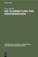 Portada de Die Ausbreitung Der Indogermanen