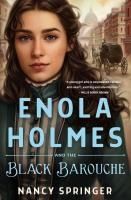 Portada de Enola Holmes and the Black Barouche