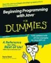 Portada de Beginning Programming with Java for Dummies 2nd Edition