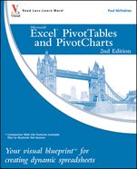 Portada de Excel PivotTables and PivotCharts: Your Visual Blueprint for Creating Dynamic Spreadsheets 2nd Edition