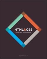 Portada de HTML & CSS: Design and Build Web Sites
