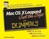 Portada de Mac OS X Leopard Just the Steps for Dummies