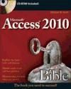 Portada de Microsoft Access 2010 Bible Book/CD Package