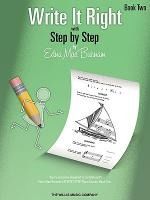 Portada de Write It Right with Step by Step, Book Two