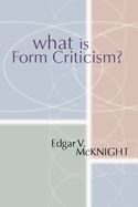 Portada de What is Form Criticism?
