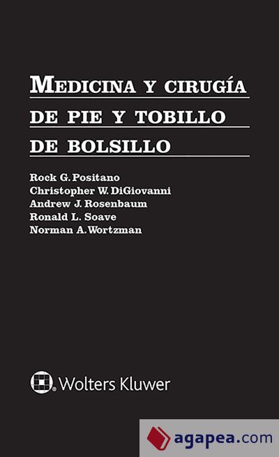 MEDICINA Y CIRUGÍA DE PIE Y TOBILLO DE BOLSILLO