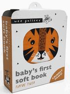 Portada de Tiptoe Tiger (2020 Edition): Baby's First Soft Book - Crinkly Paws!