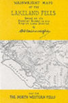 Wainwright Maps of the Lakeland Fells North Western Fells