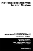 Portada de Nationalsozialismus in Der Region: Beitr&auml;ge Zur Regionalen Und Lokalen Forschung Und Zum Internationalen Vergleich