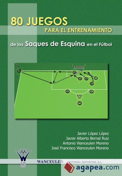 80 juegos para el entrenamiento integrado de los saques de esquina en el fútbol