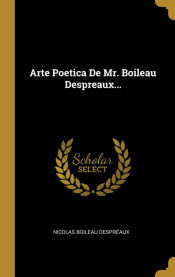 Portada de Arte Poetica De Mr. Boileau Despreaux