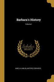 Portada de Barbaraâ€™s History; Volume I