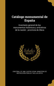 Portada de Catálogo monumental de España