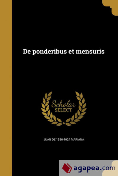 De ponderibus et mensuris