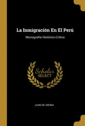 Portada de La Inmigración En El Perú