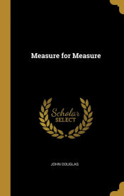 Portada de Measure for Measure