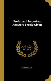Portada de Useful and Important Answers Freely Given
