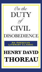 Portada de On the Duty of Civil Disobedience
