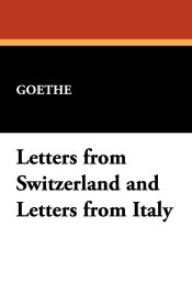 Portada de Letters from Switzerland and Letters from Italy