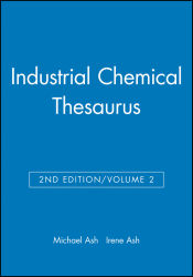 Portada de Industrial Chemical Thesaurus, Volume 2