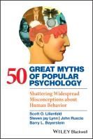 Portada de 50 Great Myths of Popular Psychology