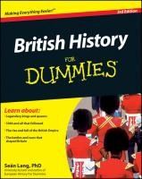 Portada de British History for Dummies
