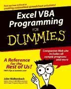 Portada de Excel VBA Programming for Dummies