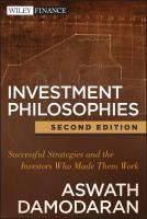 Portada de Investment Philosophies