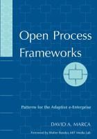 Portada de Open Process Frameworks