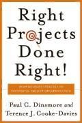 Portada de The Right Projects Done Right