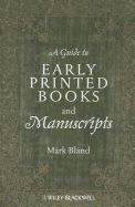 Portada de A Guide to Early Printed Books and Manuscripts