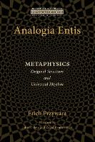 Portada de Analogia Entis: Metaphysics