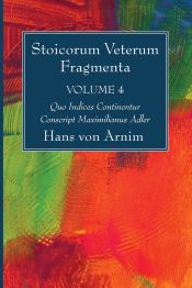 Portada de Stoicorum Veterum Fragmenta Volume 4