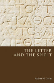 Portada de The Letter and the Spirit