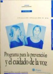 Portada de Programa para la prevención y el cuidado de la voz