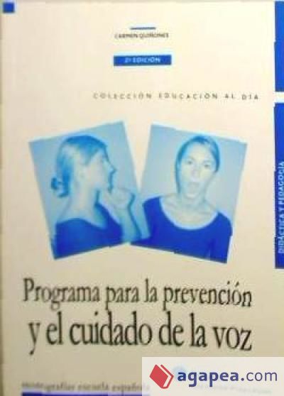 Programa para la prevención y el cuidado de la voz