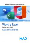 Word y Excel (Microsoft 365) para oposiciones. Temario y supuestos prácticos