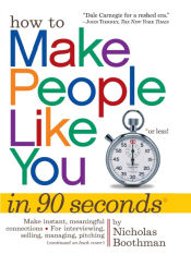 Portada de How to Make People Like You in 90 Seconds or Less!