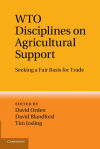 Wto Disciplines on Agricultural Support