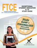 Portada de FTCE Exceptional Student Education K-12 Book and Online (Ebook)