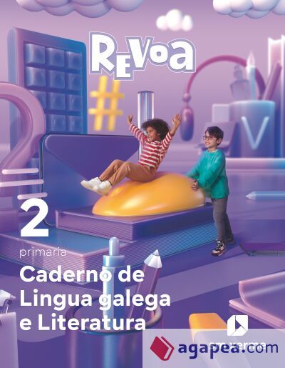 Caderno de Lingua galega e Literatura. 2 Primaria. Revoa