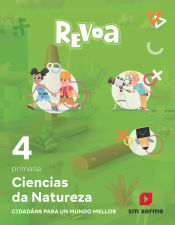 Portada de Ciencias da Natureza. 4 Primaria. Revoa