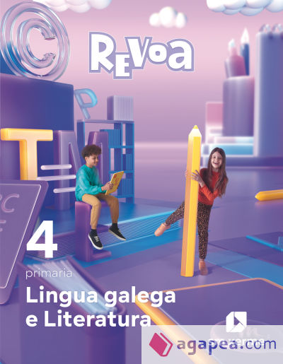 Lingua galega e Literatura. 4 Primaria. Revoa