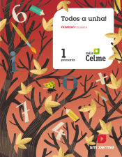 Portada de Método Globalizado. ¡Todos a unha! 1 Primaria. 1 Trimestre. Pauta. Máis Celme