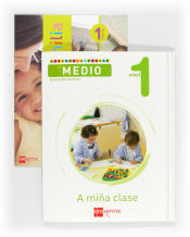 Portada de Aprendo a pensar co medio: A miña clase. Nivel 1. Educación Infantil