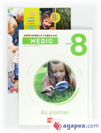 Aprendo a pensar co medio: As plantas. Nivel 8. Educación Infantil